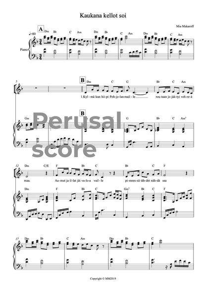 Kaukana kellot soi SAB