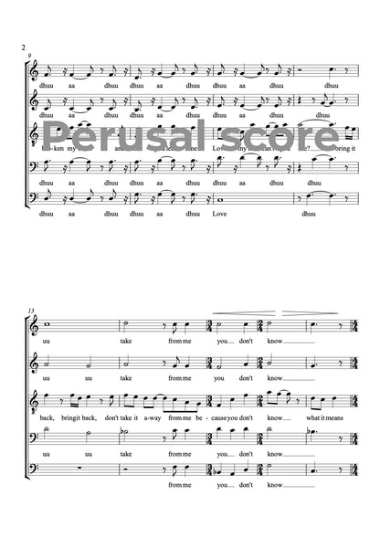 Love Of My Life SATBB