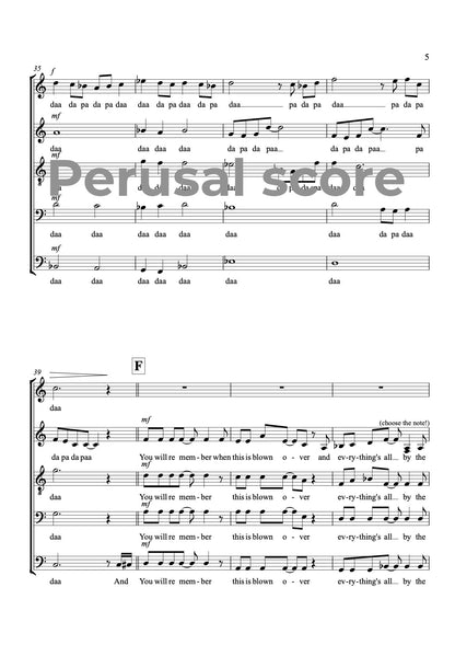 Love Of My Life SATBB