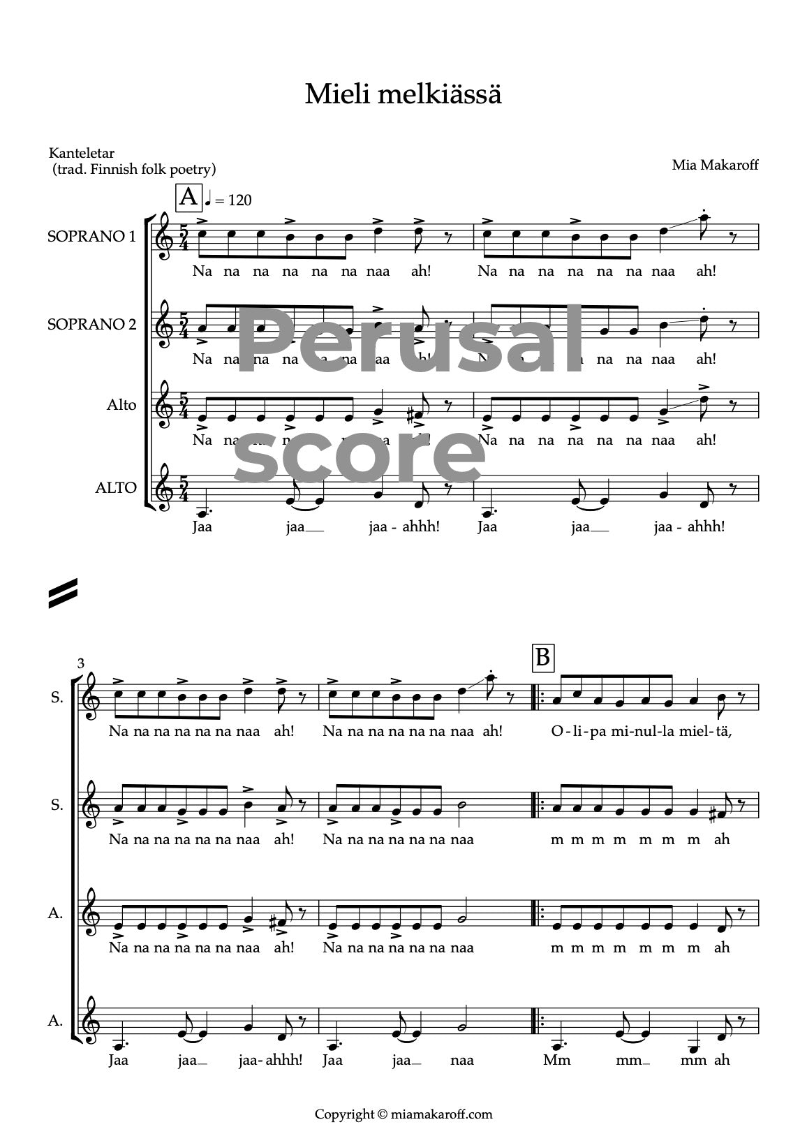 Mieli melkiässä SSAA