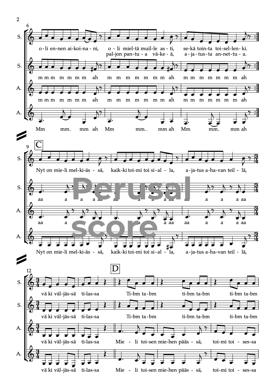 Mieli melkiässä SSAA