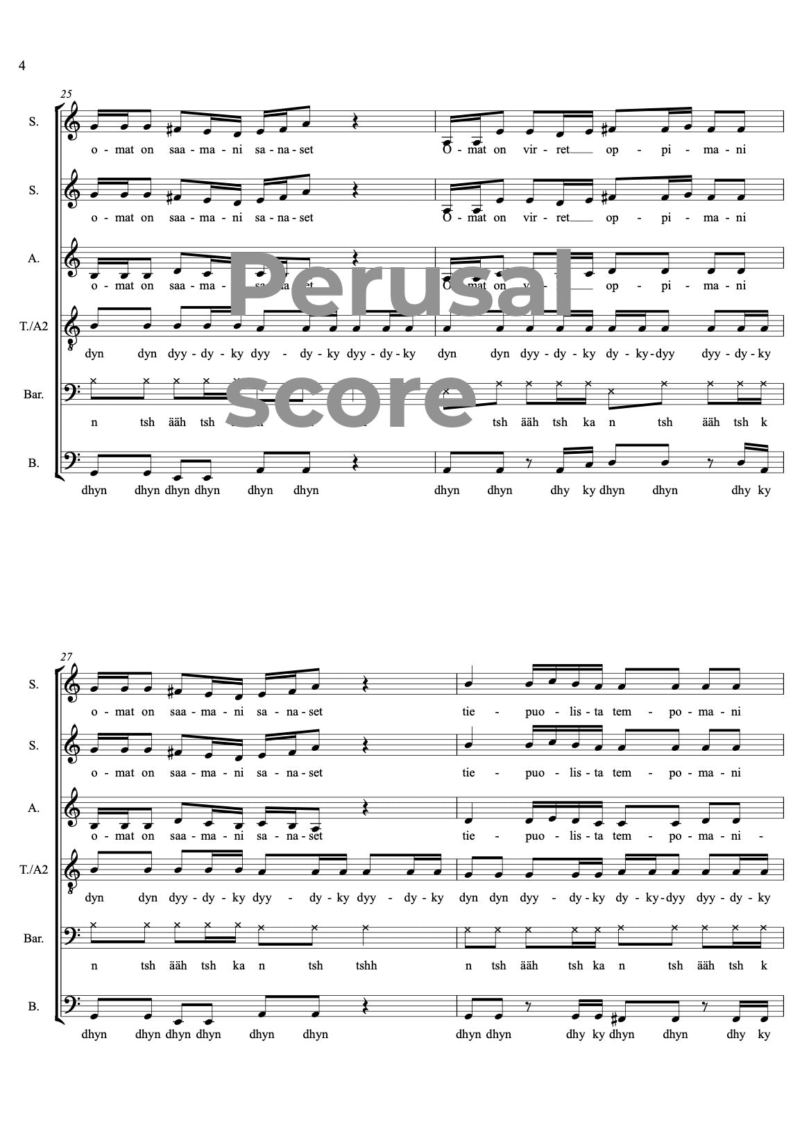 Omat on virret oppimani SSATBB