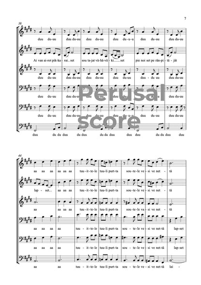 Purrelle tuulta SSATBB