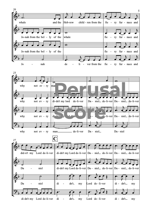 Didn't My Lord Deliver Daniel