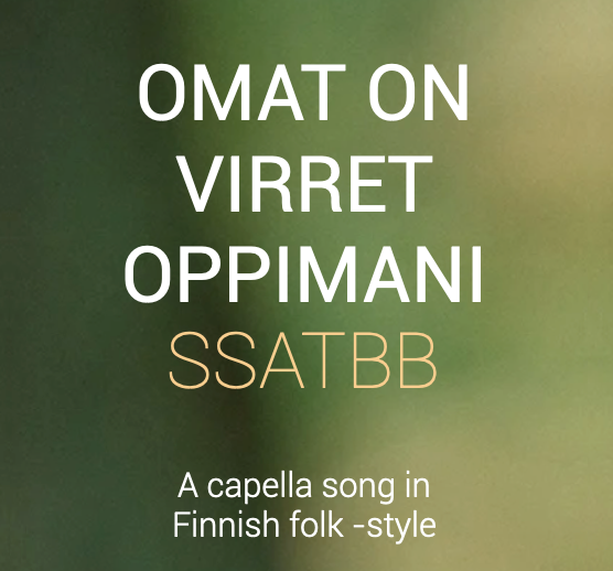 Omat on virret oppimani SSATBB