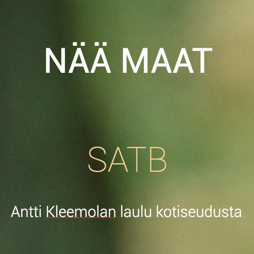 Nää maat SATB