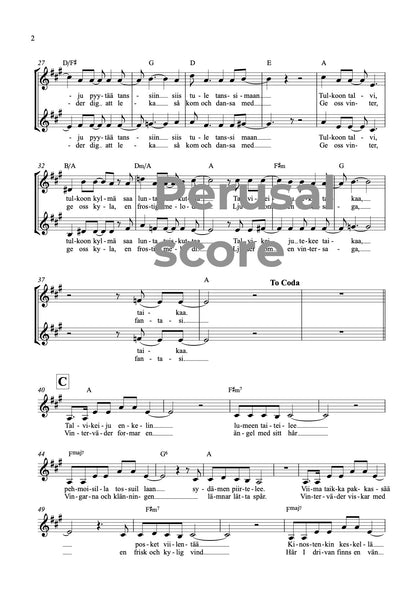 Talvikeiju - Vinterväder SSA