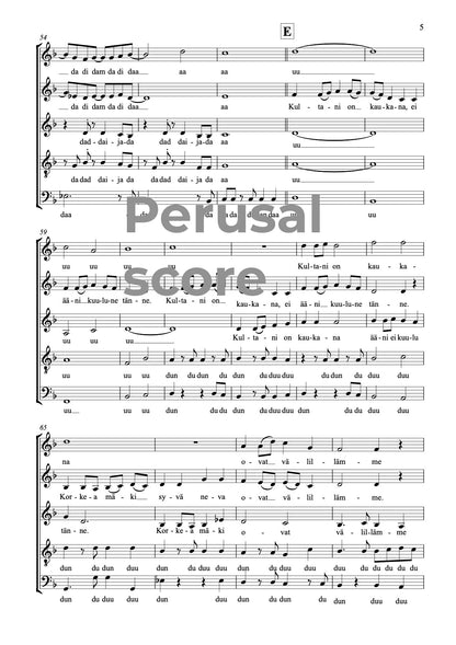 Kultani on kaukana SATB